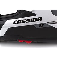 CASSIDA Tour 1.1 Spectre,  (šedá/bílá/černá, vel. M) - Helma na motorku