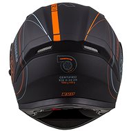 CASSIDA Integral 3.0 Turbohead,  (černá matná/oranžová/modrá, vel. S) - Helma na motorku