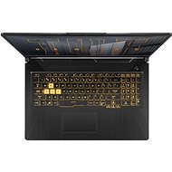 ASUS TUF Gaming F17 FX706HC-HX007W Eclipse Gray kovový - Herní notebook