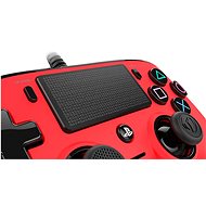 Nacon Wired Compact Controller PS4 - červený - Gamepad