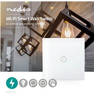 NEDIS Wi-Fi chytrý spínač osvětlení jednoduchý - WiFi spínač