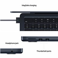 MacBook Air 13&quot; M2 CZ 2022 Temně inkoustový - MacBook