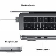 MacBook Air 13&quot; M2 CZ 2022 Vesmírně šedý - MacBook