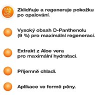 Panthenol Omega Chladivá pěna s Aloe Vera 9% 150ml - Sprej po opalování