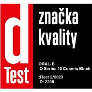 Oral-B iO Series 10 Cosmic Black magnetický zubní kartáček - Elektrický zubní kartáček