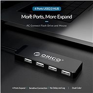 Orico FL01-WH-BP - USB Hub