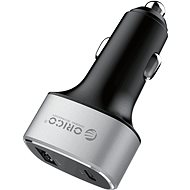 ORICO Dual Ports Quick Charge 36W Car Charger Silver - Nabíječka do auta