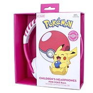 OTL Pokémon Pink Pokeball - Sluchátka