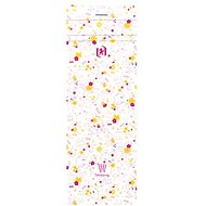OXFORD Floral 7,4 x 21 cm, 80 listů, linkovaný, bílý - Poznámkový blok
