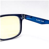 GLASSA Blue Light Blocking Glasses PCG 02, dioptrie: +3.00 modrá - Brýle na počítač
