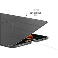 Pipetto Origami TPU pouzdro pro Apple iPad Pro 12,9“ (2021/2020/2018) – šedá - Pouzdro na tablet