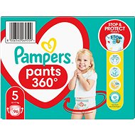 PAMPERS Pants Junior vel. 5 (96 ks) - Mega Box - Plenkové kalhotky