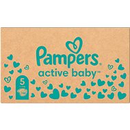 PAMPERS Active Baby vel. 5 Junior (150 ks) – měsíční balení - Jednorázové pleny