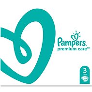 PAMPERS Premium Care vel. 3 Midi (204 ks) - měsíční balení - Jednorázové pleny