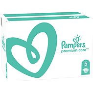 PAMPERS Premium Care vel. 5 Junior (136 ks) - měsíční balení - Jednorázové pleny