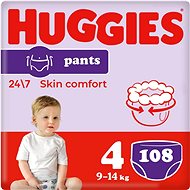 HUGGIES Pants vel. 4 (108 ks) - Plenkové kalhotky