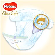 HUGGIES Elite Soft vel. 2 (24 ks) - Dětské pleny