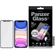 PanzerGlass Edge-to-Edge pro iPhone Xr/11 černé Swarovski CamSlider - Ochranné sklo
