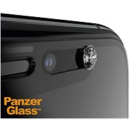 PanzerGlass Edge-to-Edge pro iPhone Xr/11 černé Swarovski CamSlider - Ochranné sklo