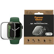 PanzerGlas Full Protection Apple Watch 7 41mm (čirý rámeček) - Ochranný kryt na hodinky