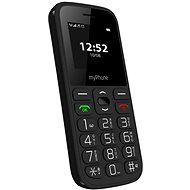 myPhone Halo A Senior černá - Mobilní telefon