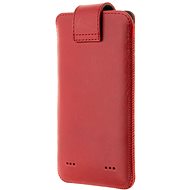 FIXED Posh z pravé hovězí kůže velikost 6XL+ červené - Pouzdro na mobil
