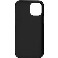 FIXED Flow Liquid Silicon case pro Apple iPhone 12 mini černý - Kryt na mobil