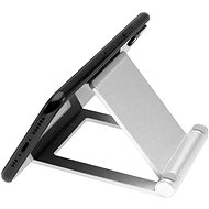 FIXED Frame Tab na stůl pro mobilní telefony a tablety stříbrný - Držák na mobilní telefon