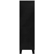 Šatní skříň industriální černá 90 x 40 x 140 cm ocel 145357 - Šatní skříň