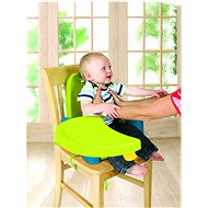 Dětská přenosná jídelní židlička - Limetková - Dětské sedátko