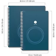 ROCKETBOOK Wave Standard modrý - Poznámkový blok