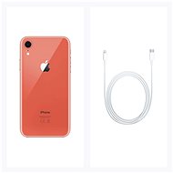 iPhone Xr 128GB korálově červená - Mobilní telefon