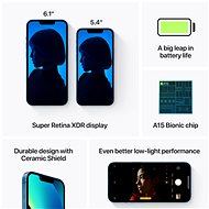 iPhone 13 mini 128GB modrá - Mobilní telefon