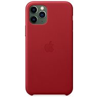 Apple iPhone 11 Pro Kožený kryt červený - Kryt na mobil