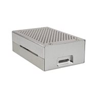 JOY-IT Case pro RASPBERRY Pi 4 - Alu stříbrná - Pouzdro na minipočítač