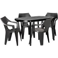 ALLIBERT Stůl ELISE cappucino - Zahradní stůl