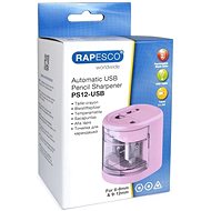 RAPESCO PS12-USB růžové - Ořezávátko