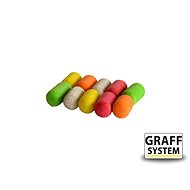 Graff Zig-Rig Plovoucí váleček 7x13mm Mix barev 10ks - Umělá nástraha