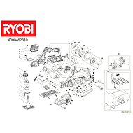 Ryobi R18PL-0 bez aku - Hoblík