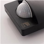 Rabalux - VenKovní nástěnné svítidlo se senzorem 1xGU10/10W/230V Černá IP44 - Nástěnná lampa