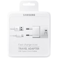 Samsung EP-TA20EW USB-C bílá - Nabíječka do sítě