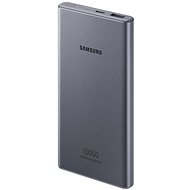 Samsung Powerbanka 10 000mAh s USB-C, s podporou superrychlého nabíjení (25W), tmavě šedá - Powerbanka