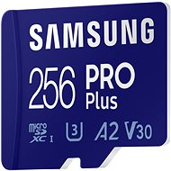 Samsung MicroSDXC 256GB PRO Plus + SD adaptér - Paměťová karta