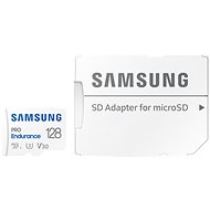 Samsung MicroSDXC 128GB PRO Endurance + SD adaptér - Paměťová karta