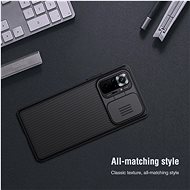 Nillkin CamShield pro Xiaomi Redmi Note 10 Pro Black - Kryt na mobil