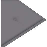 Polstr na zahradní lavici, šedý, 100x50x3 cm - Polstr