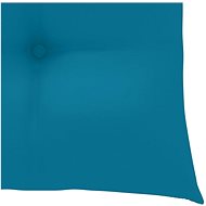 Podušky na židle 6 ks světle modré 40 x 40 x 7 cm textil - Polstr