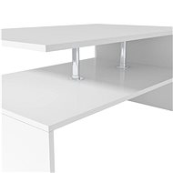 Konferenční stolek dřevotříska 90x59x42 cm bílá - Konferenční stolek