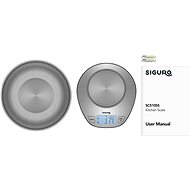 Siguro SC510SS Digital s nerezovou mísou - Kuchyňská váha
