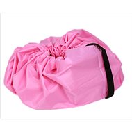 APT Hrací deka a vak na hračky 2v1 růžová - Hrací deka